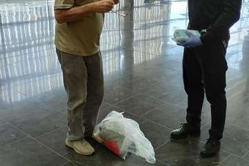 Reparto de mascarillas en Telde (Foto TA)